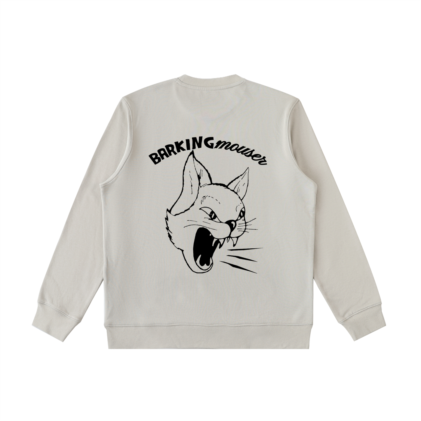 CORE Logo Heavyweight Crewneck GREY Sweatshirt