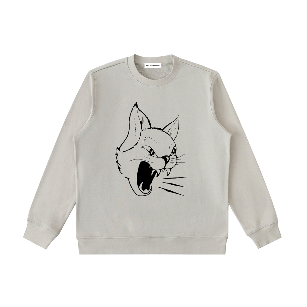 CORE Logo Heavyweight Crewneck GREY Sweatshirt