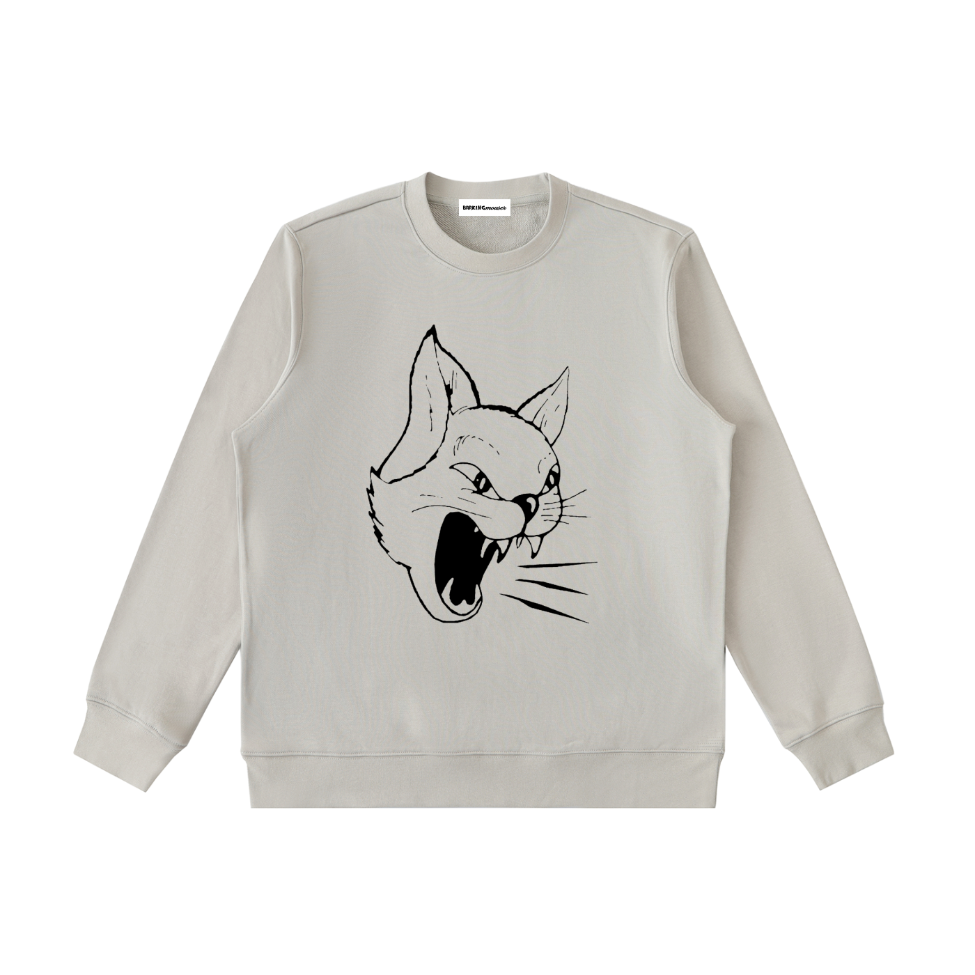 CORE Logo Heavyweight Crewneck GREY Sweatshirt