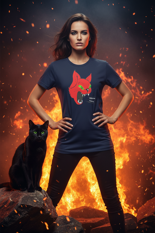 Devilish Logo Eco Navy T-shirt